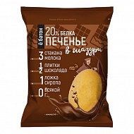 Печенье глазированное `Ё БАТОН` с шоколадом 40 г
