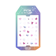 Наклейки для ногтей `PINK UP` `DECOR` NAIL STICKERS переводные тон 225