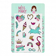 Татуировки переводные `MISS PINKY` 21x15