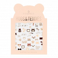 Наклейки для ногтей `ESSENCE` HUGS & TEDDIES ароматизированные