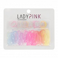 Набор резинок `LADY PINK` `BASIC` box