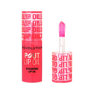 Масло для губ `REVOLUTION` POUT LIP OIL ухаживающее с фруктовым ароматом тон Watermelon pink