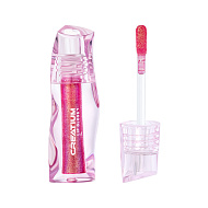 Блеск для губ `INFLUENCE BEAUTY` CREATIUM с шиммером тон 01 Plasma pink