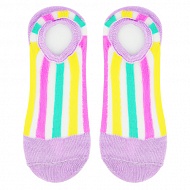 Носки женские `SOCKS` FUNNY STRIPES Violet, р-р единый