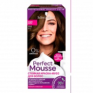 Краска-мусс для волос `PERFECT MOUSSE` тон 500 (средний каштан) 35 мл