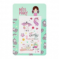 Татуировки переводные `MISS PINKY` 9,5x5,7