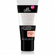 Тональная основа для лица `BELL` ULTRA COVER MAT MAKE-UP тон 06 матирующая