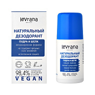 Део-ролл жен. `LEVRANA` DAILY натуральный (пудра и шелк) 65 мл