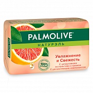 Мыло твердое `PALMOLIVE` НАТУРЭЛЬ Увлажнение и Свежесть с цитрусовыми экстрактами и кремом 90 г