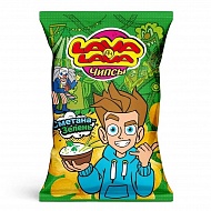Картофель хрустящий `LAVA LAVA` Сметана-Зелень 50 г