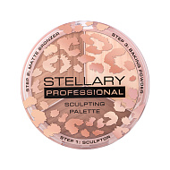 Палетка для лица `STELLARY` FACE SCULPTOR скульптурирующая тон 02