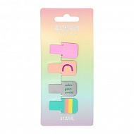 Набор скрепок `FUN` LAMA COLLECTION Rainbow 4 шт