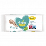 Салфетки влажные `PAMPERS` new baby 50 шт