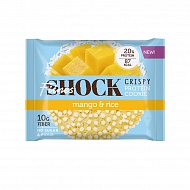 Печенье неглазированное `FITNES SHOCK` CRISPY Манго-рис 30 г