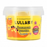 Пластилин для ванны `L`COSMETICS` LULLABY для детей 3+ (желтый) 120 мл
