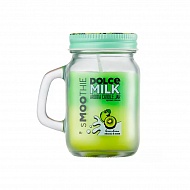 Свеча-смузи ароматическая `DOLCE MILK` Яблоко и киви