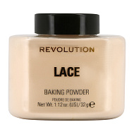 Пудра рассыпчатая для лица `REVOLUTION` LUXURY BAKING POWDER тон lace