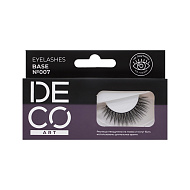 Накладные ресницы `DECO.` ART EYELASHES BASE №007 черные