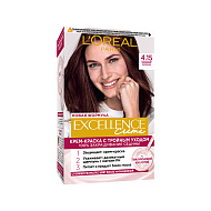 Крем-краска для волос `LOREAL` `EXCELLENCE` тон 4.15 (Морозный шоколад)