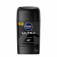 Део-стик муж. `NIVEA` `MEN` ULTRA Антибактериальный (антиперспирант) 50 мл