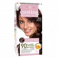 Крем-краска для волос `LOREAL` `CASTING` NATURAL GLOSS Ухаживающая тон 323 (Горький шоколад)