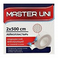 Лейкопластырь `MASTER UNI` на тканевой основе 500 см