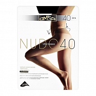 Колготки женские `OMSA` NUDO VITA BASSA 40 den (Nero) р-р 3