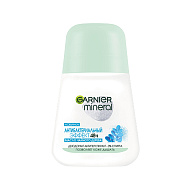 Део-ролл жен. `GARNIER` `MINERAL`  ЭФФЕКТ ЧИСТОТЫ антибактериальный 50 мл
