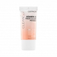 Праймер для лица `CATRICE` CLEAN ID VITAMIN C FRESH GLOW PRIMER с эффектом сияния