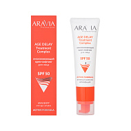 Крем-лифтинг для лица `ARAVIA` `PROFESSIONAL` SPF 50 омолаживающий 50 мл