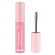Тушь для бровей `SODA` EYEBROW MASCARA тон 003 kim