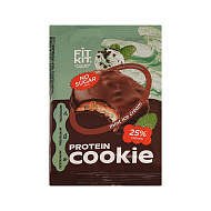 Печенье глазированное `FIT KIT` PROTEIN COOKIE со вкусом Мятное мороженое 40 г
