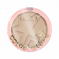 Пудра для лица компактная `LOVELY` GOLDEN GLOW NEW EDITION тон 2