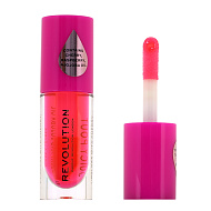 Блеск для губ `REVOLUTION` JUICY POUT с маслом вишни, малины и жожоба тон Coconut