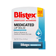 Бальзам для губ `BLISTEX` Medicated (классический SPF-15) 4,25 г