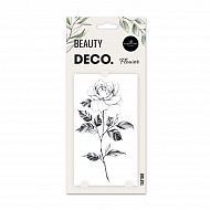 Татуировка для тела `DECO.` FLORAL by Miami tattoos переводная (Flower)