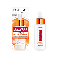 Сыворотка для лица `LOREAL` `REVITALIFT` ВИТАМИН С 12% (антиоксидантная) 30 мл