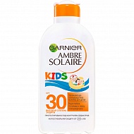 Солнцезащитное молочко для тела детское `GARNIER` `AMBRE SOLAIRE` SPF-30 200 мл