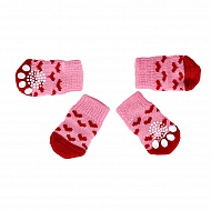Носки для животных `LADY PINK` `BASIC` Размер S