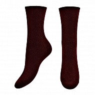 Носки женские `MINIMI` MINI COTONE меланж Bordo 35 - 38