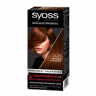 Краска для волос `SYOSS` Salonplex тон 5-24 (Морозный каштановый) 50 мл