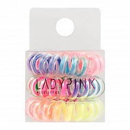 Набор резинок `LADY PINK` `BASIC` SLINKY box 3 шт