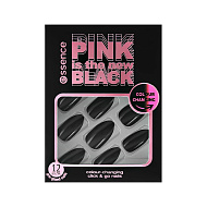 Накладные ногти `ESSENCE` PINK IS THE NEW BLACK меняющие цвет тон 01