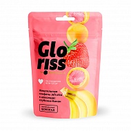 Жевательные конфеты `GLORISS` Клубника и банан 75 г