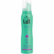 Пена для укладки волос `TAFT` PUSH-UP Двойной эффект сильная фиксация 150 мл