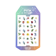 Наклейки для ногтей `PINK UP` `DECOR` NAIL STICKERS переводные тон 229