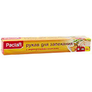 Рукав для запекания `PACLAN` с жаропрочными клипсами (3м х 29,5см)