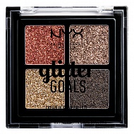 Палетка глиттеров `NYX PROFESSIONAL MAKEUP` GLITTER GOALS тон 03