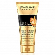 Крем-маска для рук и ногтей `EVELINE` `PROFESSIONAL` ARGAN & MACADAMIA питательный 100 мл