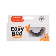 Накладные ресницы `EASYBEE` PARTY DAY EYELASHES FAUX MINK №105 черные с эффектом норки